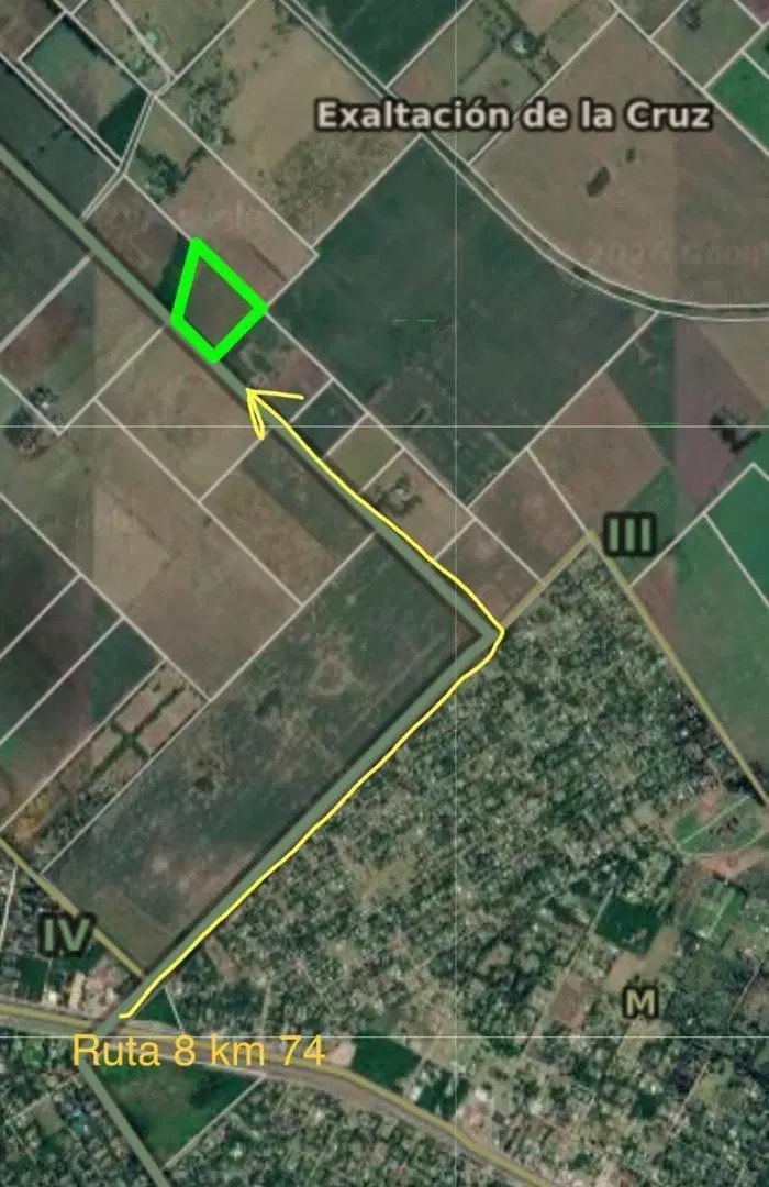 CAMPO EN VENTA EL REMANSO PAVON EXALTACION DE LA CRUZ 2