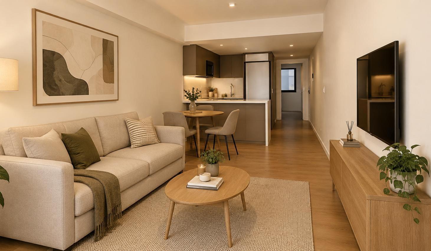 Foto de Alquiler Departamento de 2 ambientes a estrenar en Recoleta | Balcón, imagen 3