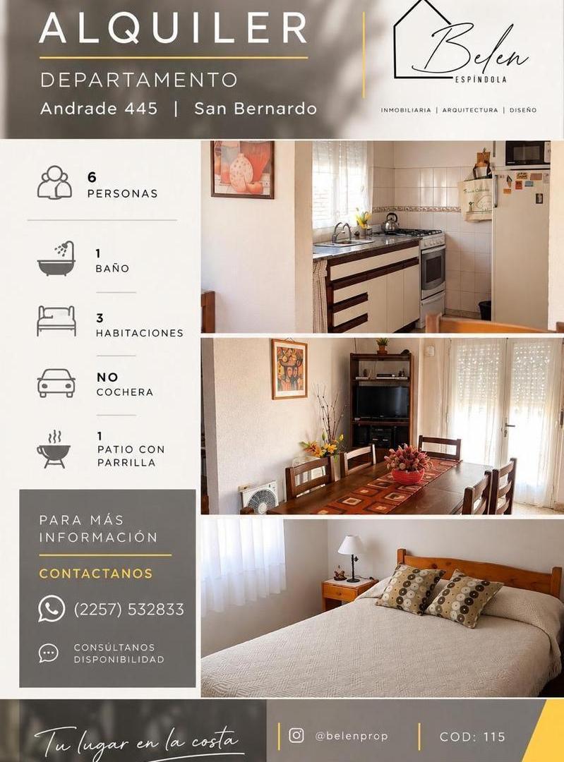 Foto de Departamento en San Bernardo Del Tuyu, imagen 2