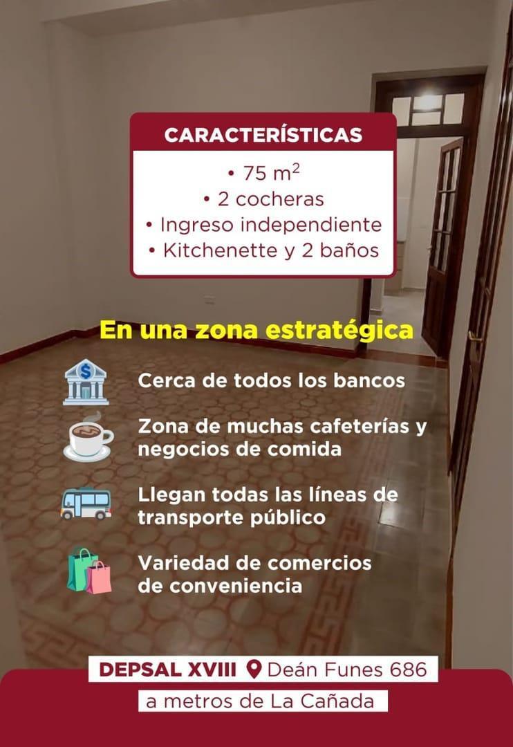 Foto de Oficinas + 2 Cocheras en Edificio Depsal XVIII - Dean Funes 868, imagen 2