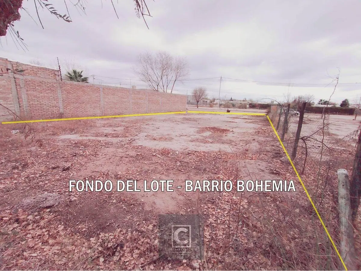 VENDO LOTE 500 M2 - BARRIO BOHEMIA BERMEJO 3