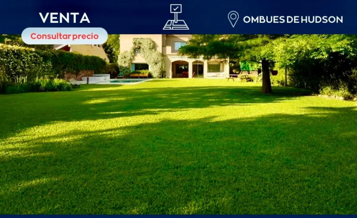 Unico ! Lote en Ombues de Hudson 1