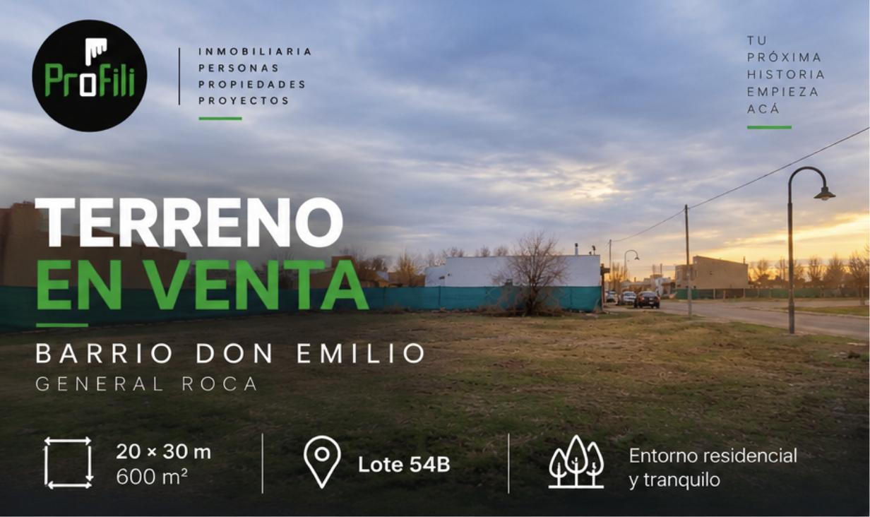 Foto de Terreno de 600 m² en venta en General Roca, imagen 2