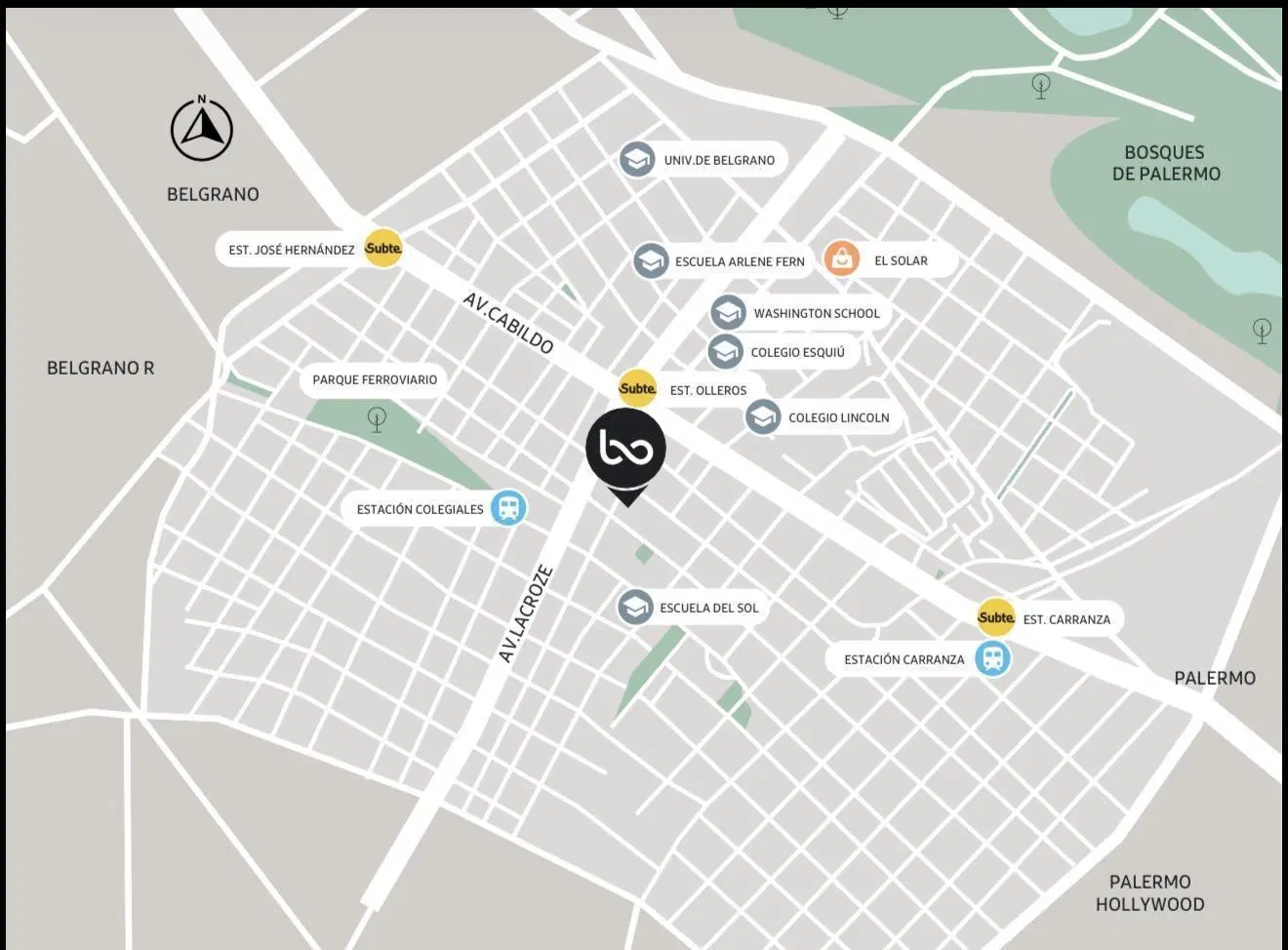 VENTA MONOAMBIENTE BALCON BELGRANO 1