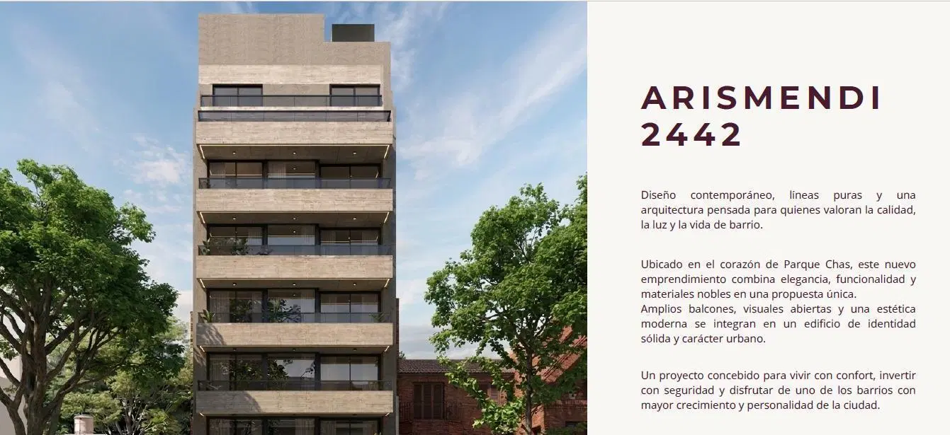 VENTA DEPTO DOS AMBIENTES EN POZO PARQUE CHASS 2