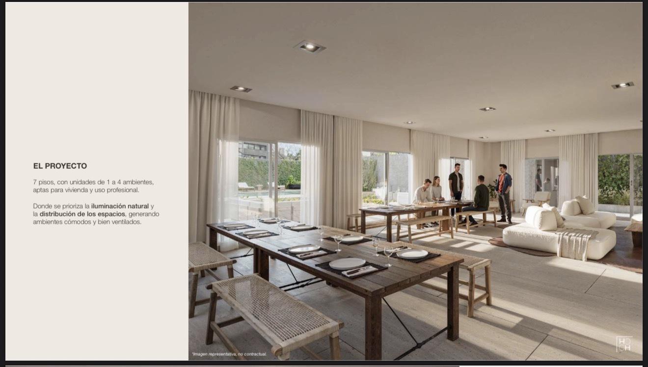 Foto de VENTA DEPARTAMENTO DOS AMBIENTES BALCON EN CONSTRUCCION NUÑEZ, imagen 4