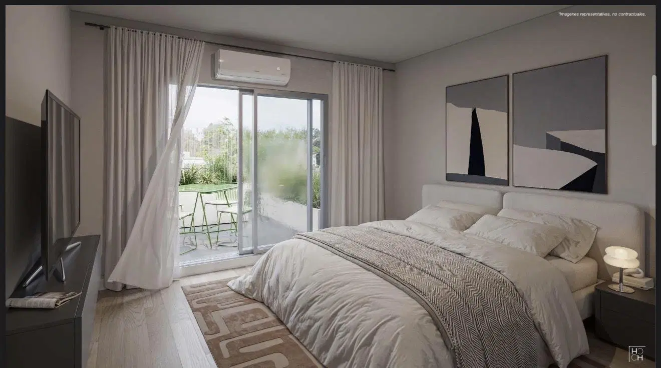 VENTA DEPARTAMENTO DOS AMBIENTES CON PATIO EN CONSTRUCCION NUÑEZ 8
