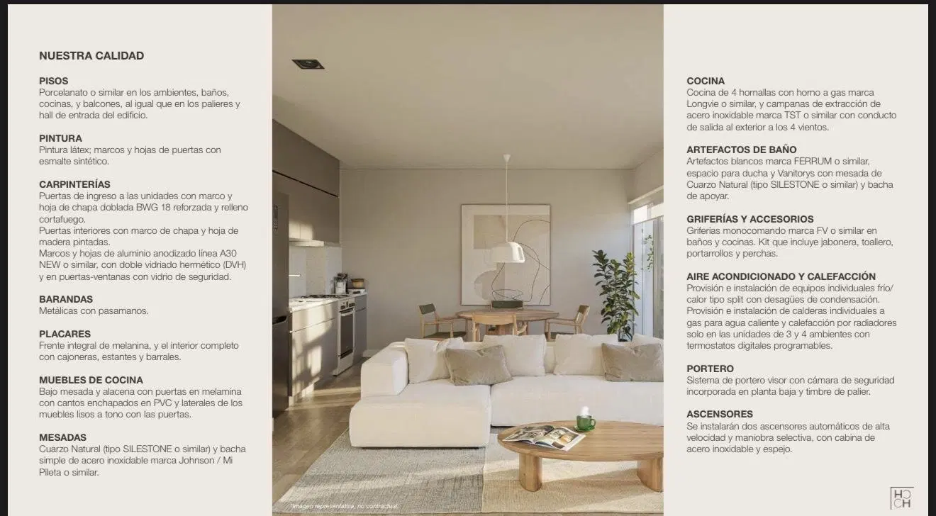 VENTA DEPARTAMENTO DOS AMBIENTES BALCON EN CONSTRUCCION NUÑEZ 8