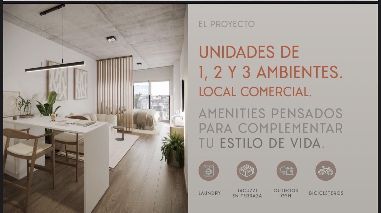 Foto de VENTA DEPARTAMENTO TRES AMBIENTES CON BALCON ATERRAZADO AMENITIES, imagen 1