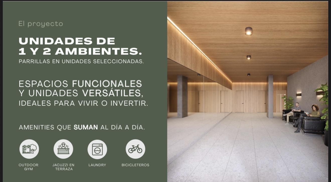 Foto de VENTA DEVENTA DEPARTAMENTO 2 AMBIENTES BALCON TERRAZA DE 24 METROS, imagen 5