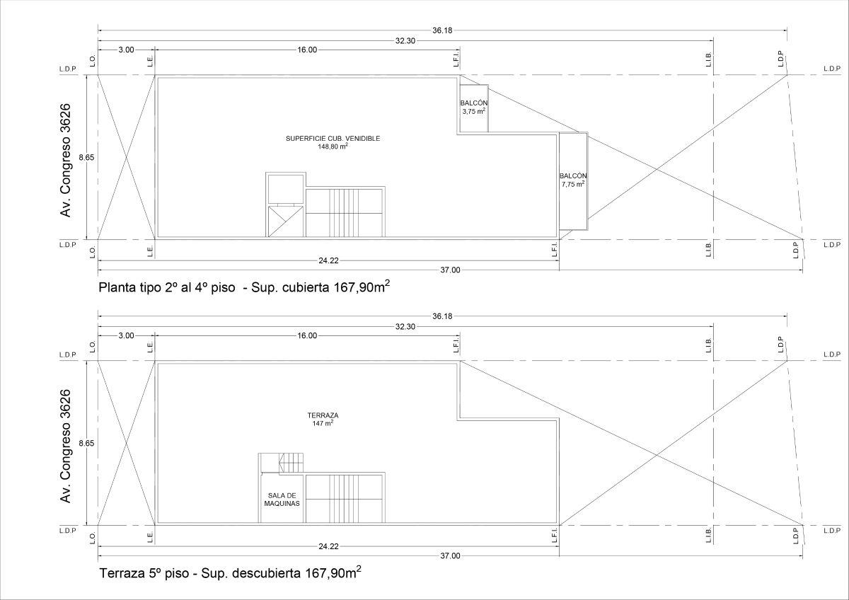 Foto de Terreno coghlan 8.65*37 - 4 pisos 680m2 cubiertos+balcones y terrazas+9, imagen 5
