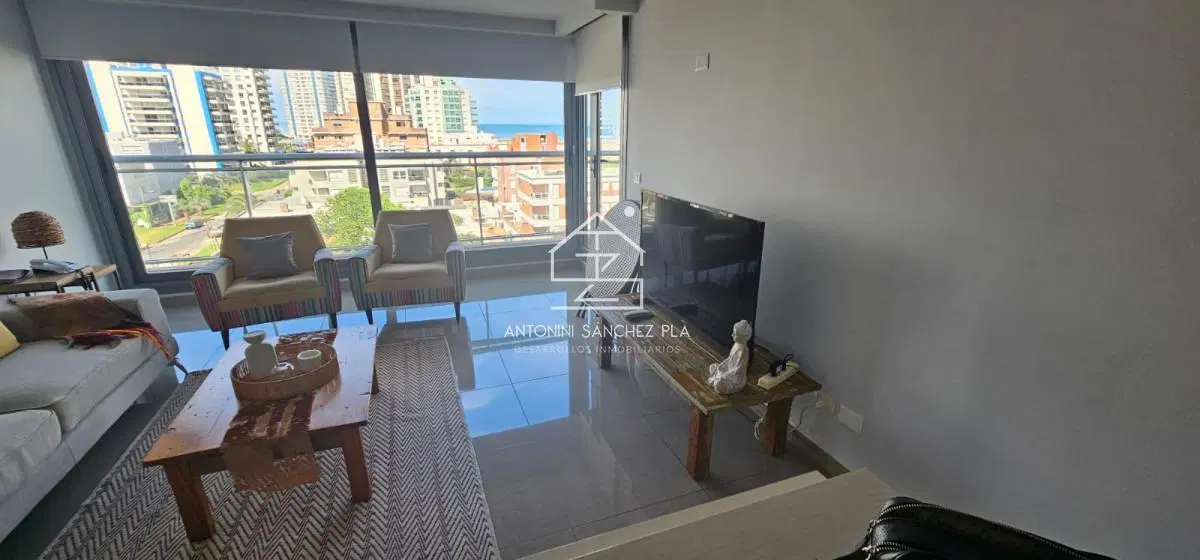 Alquiler apartamento un dormitorio y medio Punta del Este edificio Onix 4
