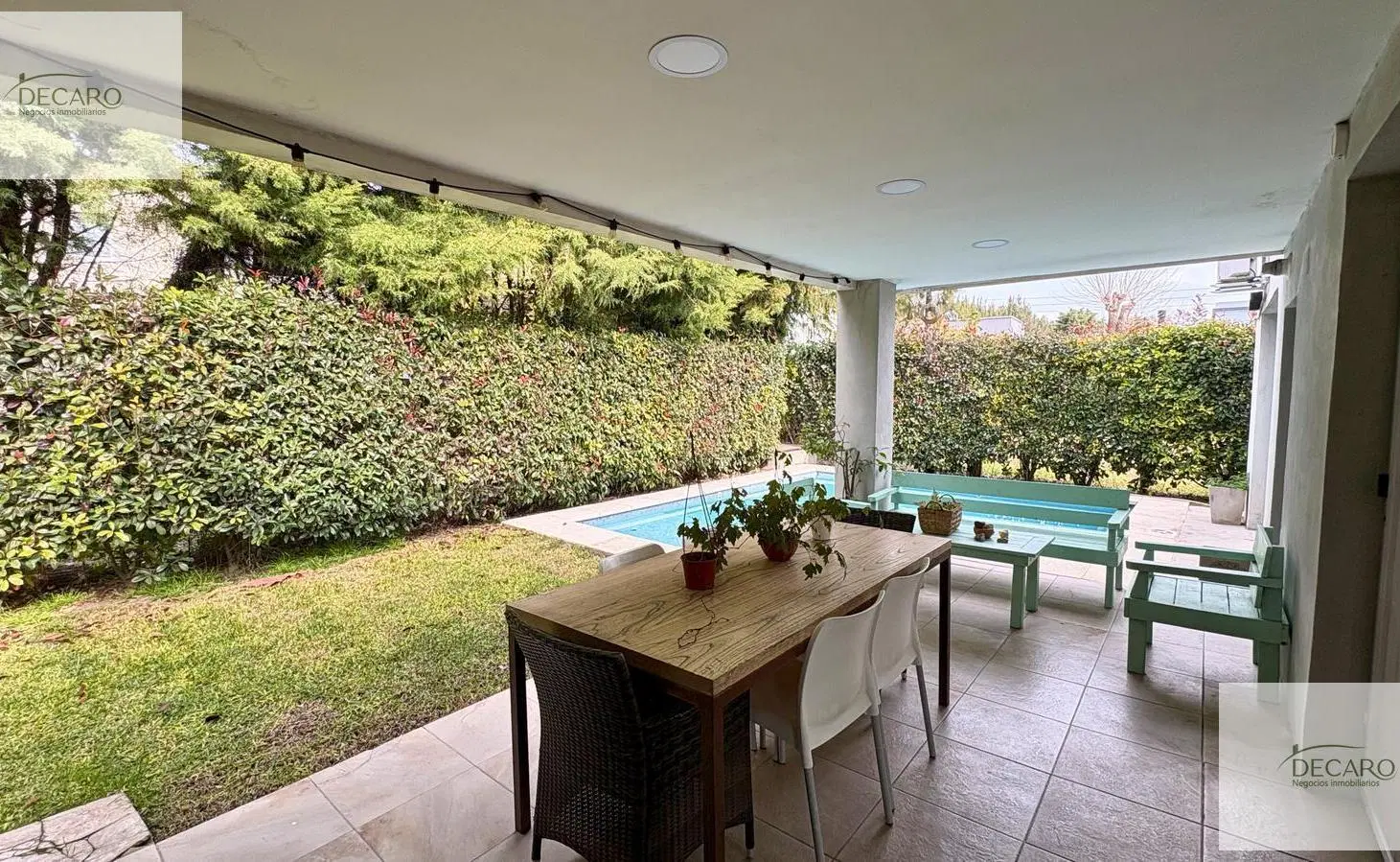 Casa en venta- Una planta con pileta - Barrio Cerrado el Hornero 4