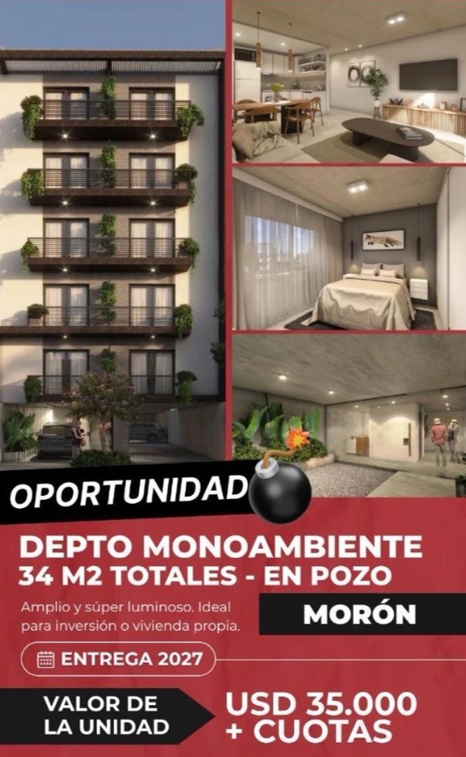 Foto de VENTA DEPTO.2 AMB.C/BALCÓN A ESTRENAR. MORÓN CENTRO, imagen 3