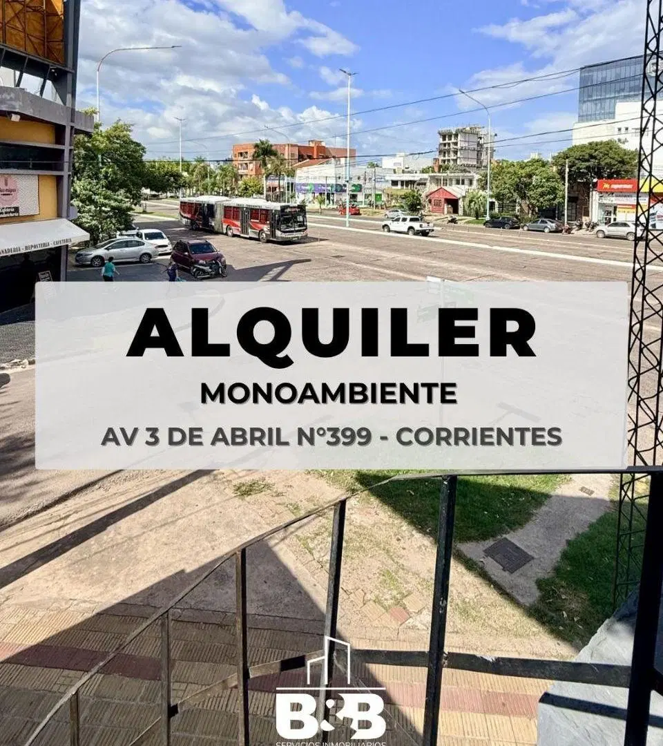 ALQUILER MONOAMBIENTE BARRIO COSTANERA SUR 2