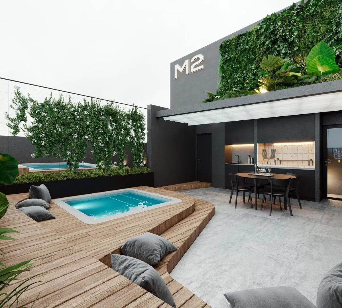Departamento de 3 dormitorios con pileta y terraza exclusiva 2