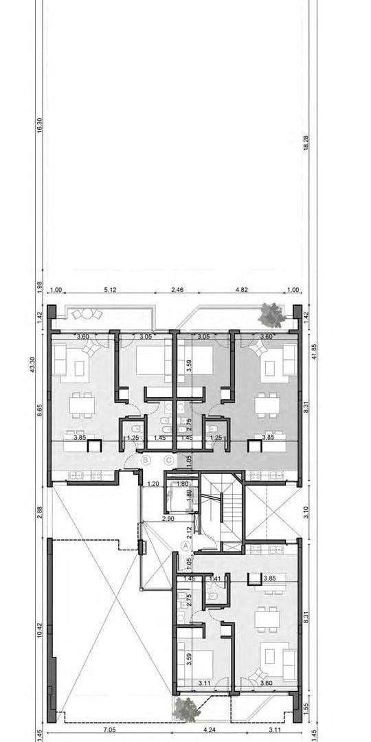 Venta - Departamento 2 ambientes - En obra - Edificio Bonjo 11 - La Perla