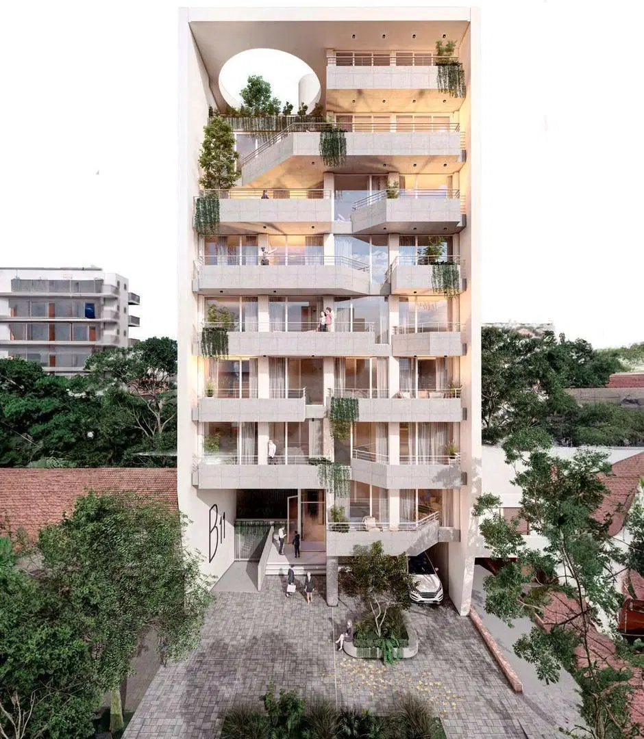 Venta - Departamento 3 ambientes de categoría - En obra - Edificio Bonjo 11 - La Perla 5