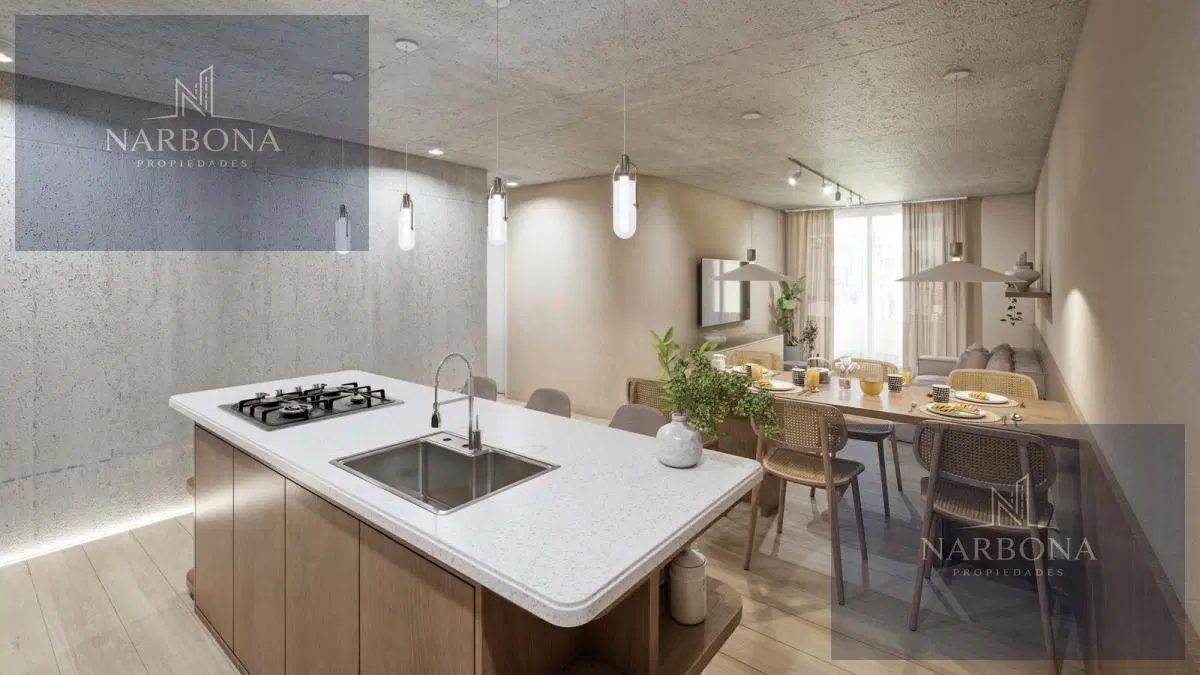 VENTA DEPARTAMENTO 2 DORMITORIOS CON BALCÓN AL FRENTE EN ZONA CENTRO. ENTREGA DICIEMBRE 2028 4