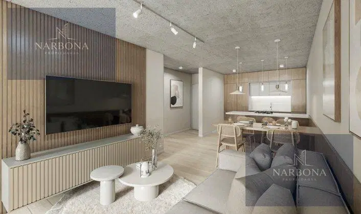 VENTA DEPARTAMENTO 2 DORMITORIOS CON BALCÓN AL FRENTE EN ZONA CENTRO. ENTREGA DICIEMBRE 2028 3