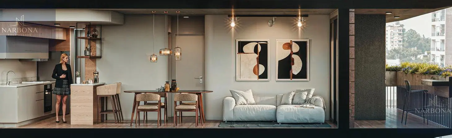 VENTA DEPARTAMENTO A ESTRENAR 3 DORMITORIOS PREMIUM EN BARRIO MARTIN. 3