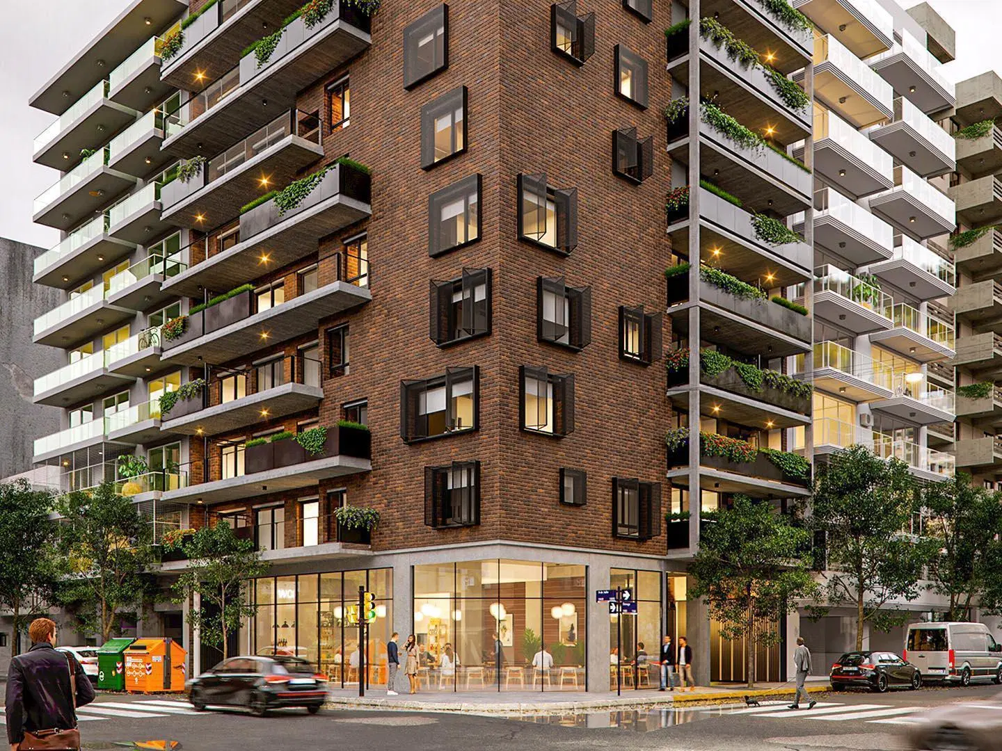 VENTA MONOAMBIENTE A ESTRENAR CON BALCÓN AL FRENTE EN ZONA CENTRO. AMENITIES. OPCIONAL COCHERAS 4