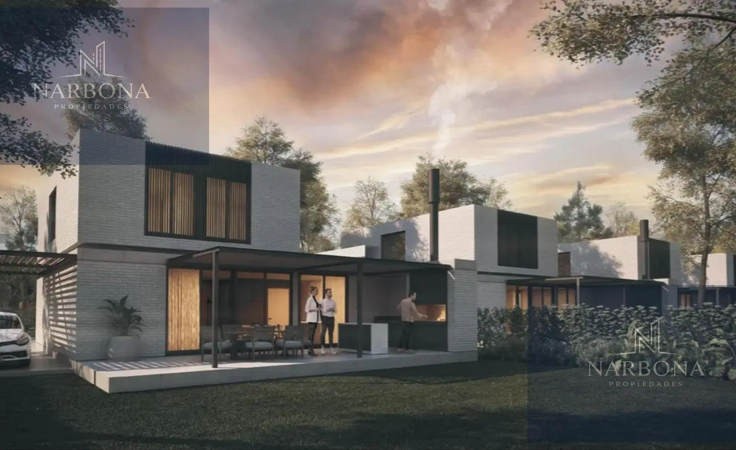Venta Casa 3 dormitorios con cochera doble, galería y Jardín en Aldea Fisherton 5
