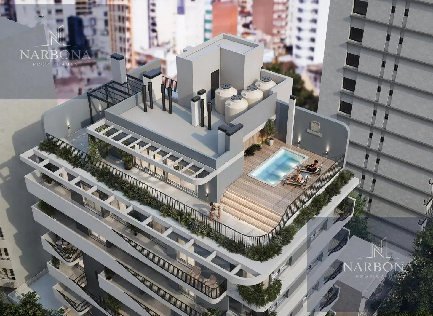 Venta Departamento 2 dormitorios en zona centro-Río 8