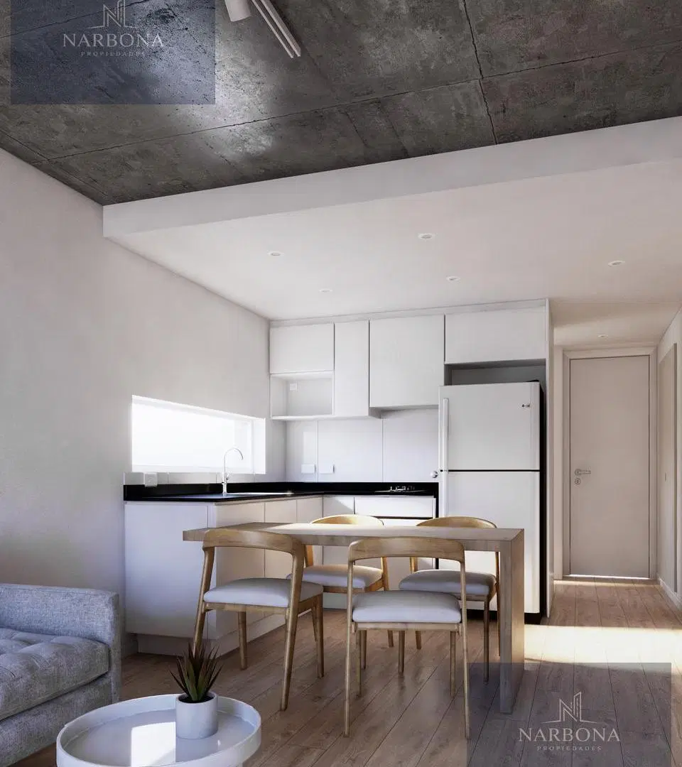 VENTA DEPARTAMENTO A ESTRENAR 1 DORMITORIO CON PATIO EXCLUSIVO EN BARRIO LOURDES. 60M2 TOTALES. 2028 3