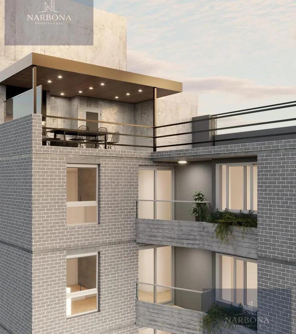 VENTA DEPARTAMENTO A ESTRENAR 1 DORMITORIO CON BALCÓN AL CONTRAFRENTE EN BARRIO LOURDES. 2028 5