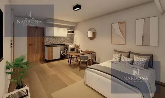 VENTA DEPARTAMENTO 1DORMITORIO CON BALCÓN AL FRENTE EN ZONA CENTRO. ENTREGA DICIEMBRE 2027 2