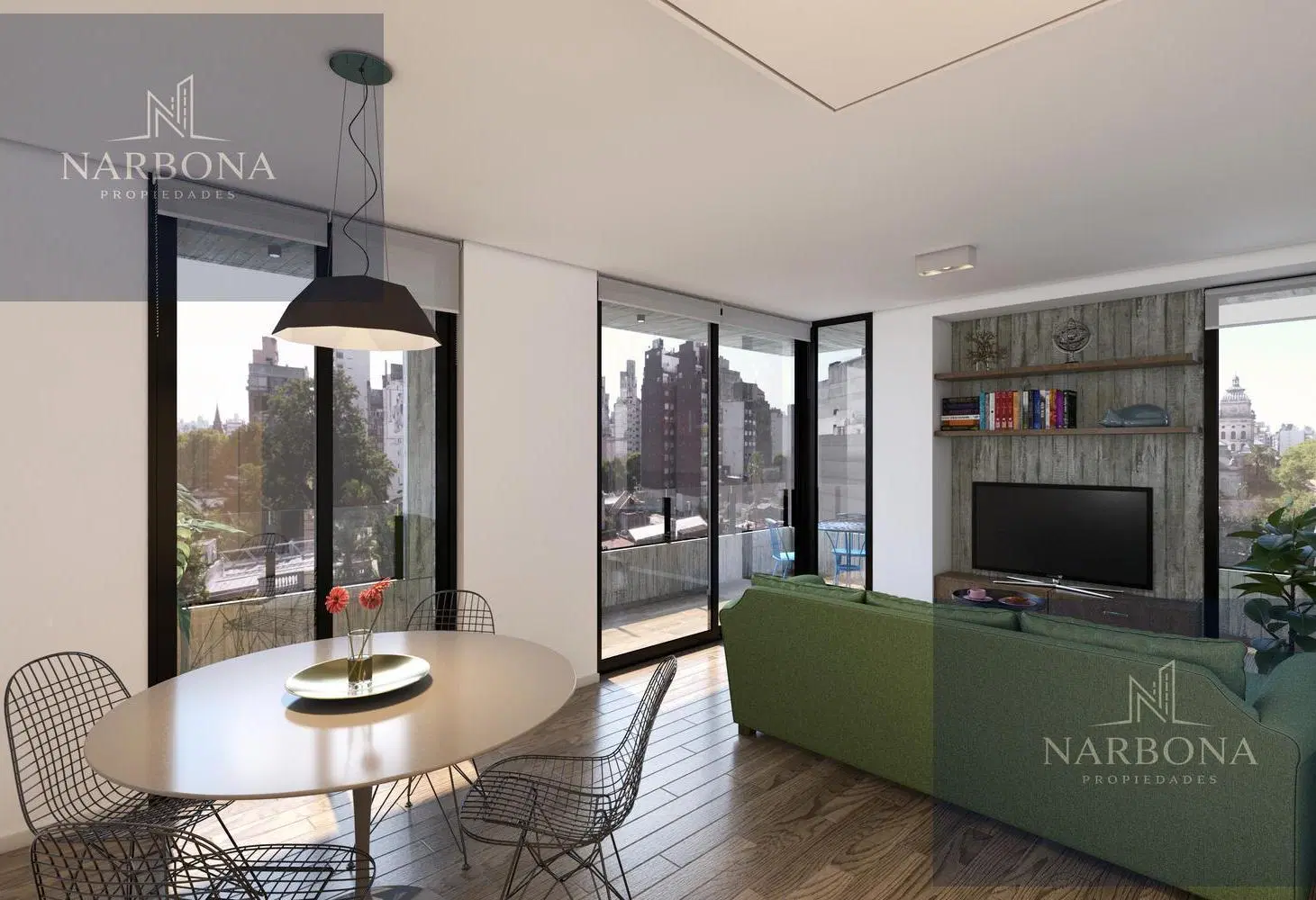 VENTA DEPARTAMENTO 2 DORMITORIOS CON BALCÓN AL FRENTE EN ZONA CENTRO. AMENITIES. SEPTIEMBRE 2026 2