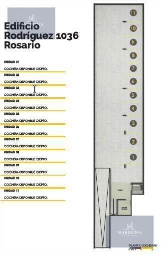 Foto de VENTA COCHERA UBICADA EN EL SUBSUELO 11M2 EN BARRIO LOURDES, imagen 1