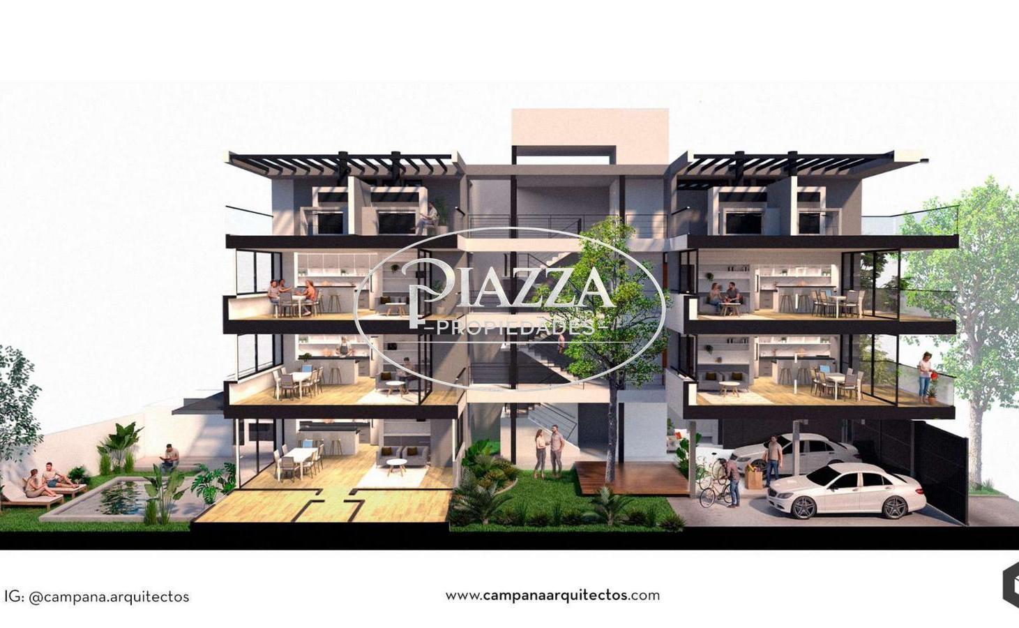 Foto de Patio Diagonal – Deptos 2 dorm - Terraza privada y parrilla – Desde USD, imagen 1