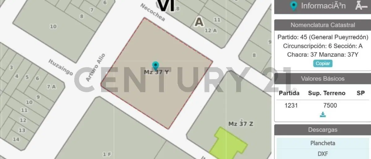 VENTA MANZANA COMPLETA 7500M2 4