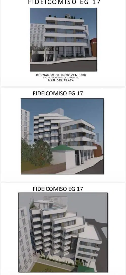 VENTA DESARROLLO EG 17 - DEPARTAMENTO 2 AMBIENTES CON COCHERA -PLAYA GRANDE 2