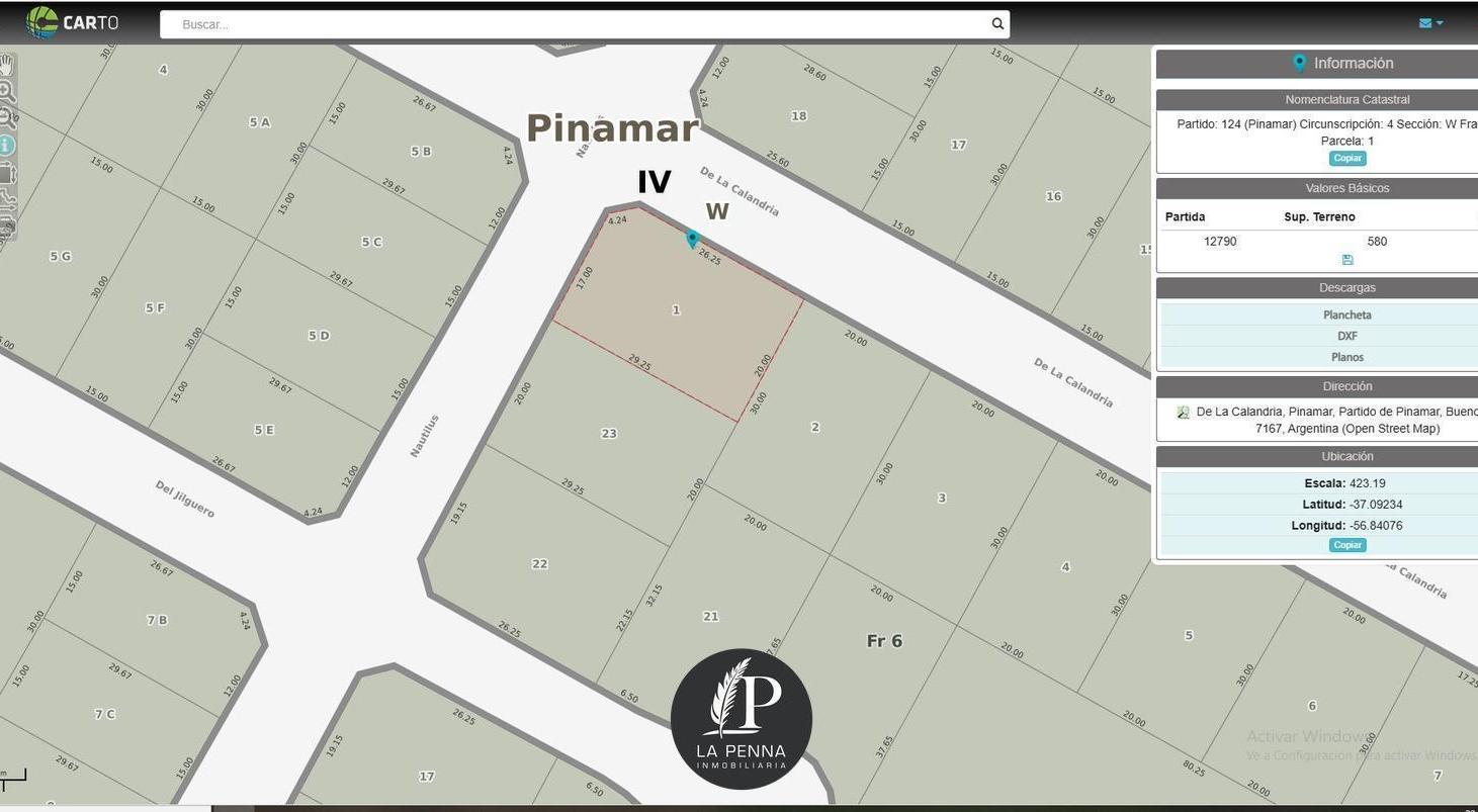 Casa en venta Pinamar sobre 2 lotes