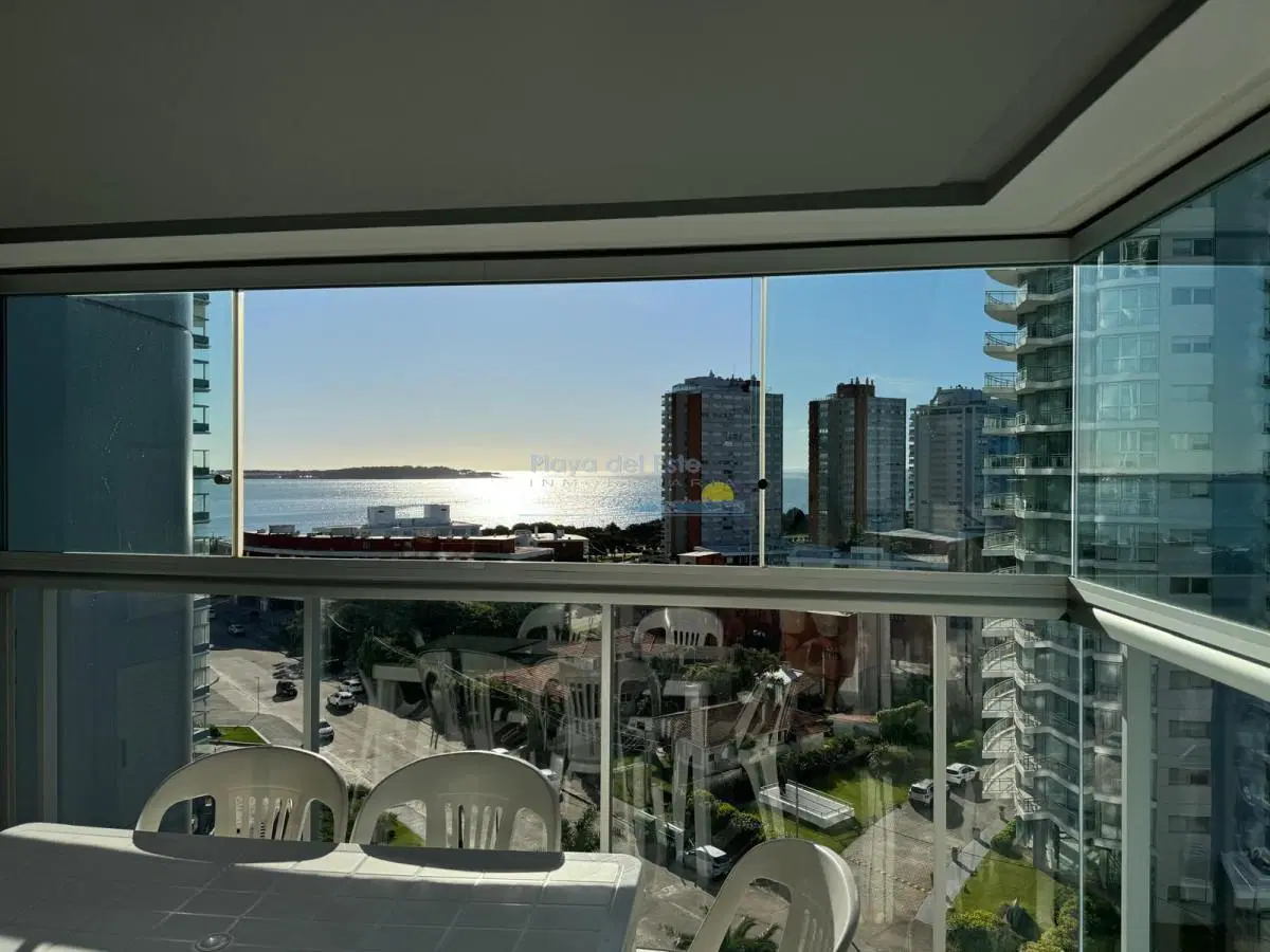 Apartamento de 2 dormitorios en alquiler temporal en Torre Miami Boulevard , Playa Mansa 1