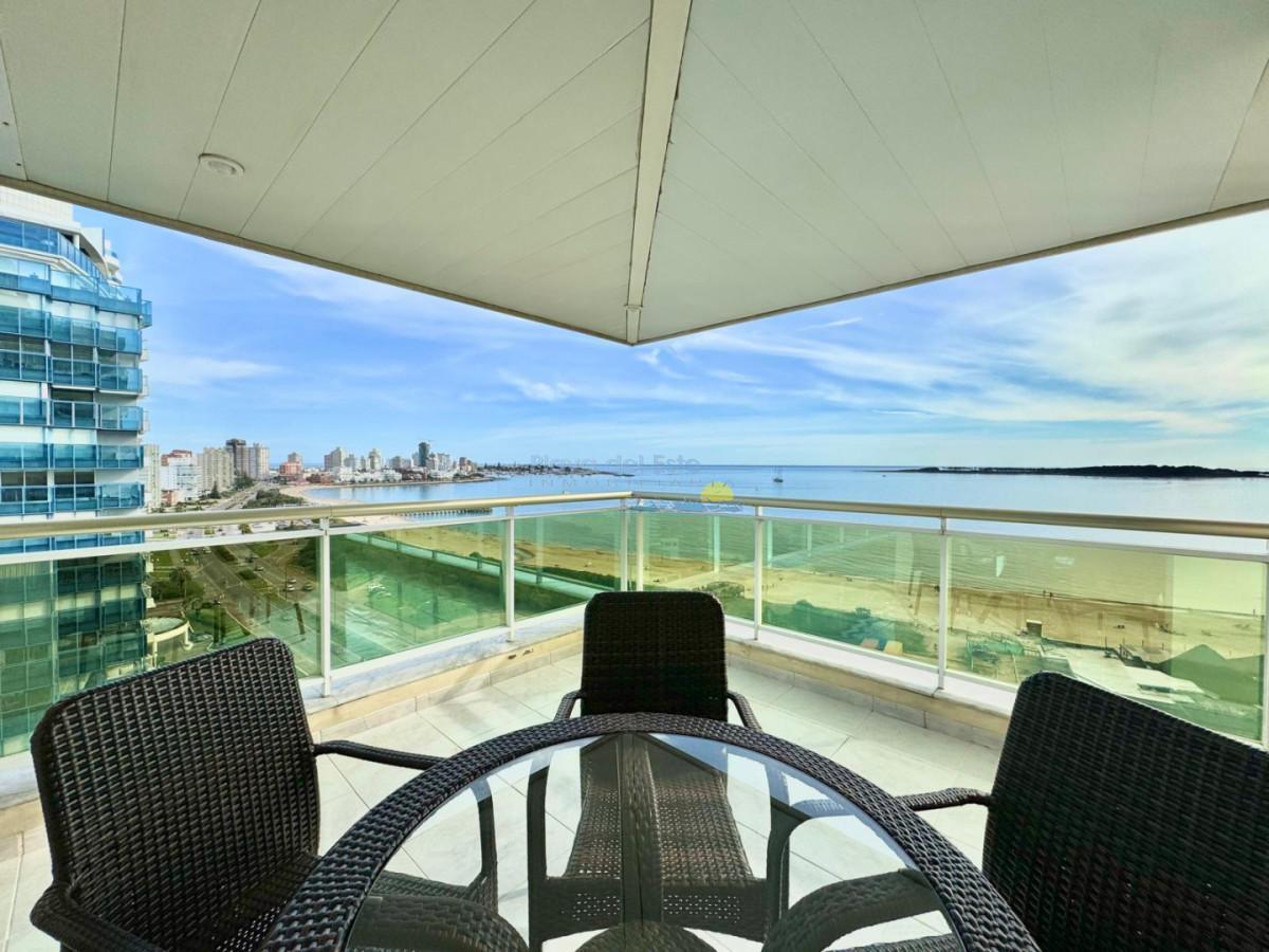 Foto de Apartamento en alquiler temporal de 3 dormitorios mas servicio en Punta del este, imagen 2