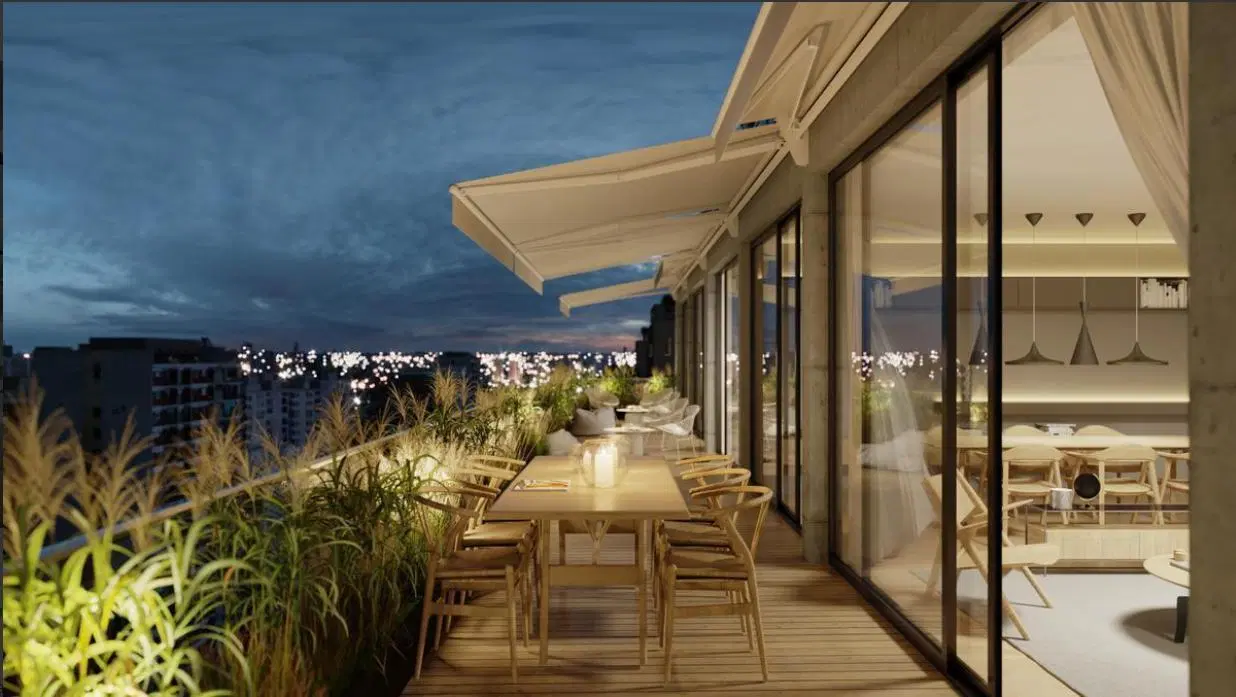 3 ambientes en construcción premium en Belgrano 4