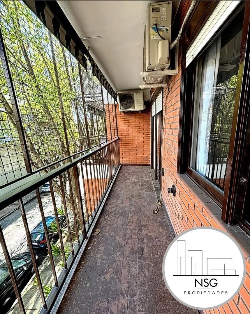 Departamento 2 ambientes con balcón corrido en Nuñez 4