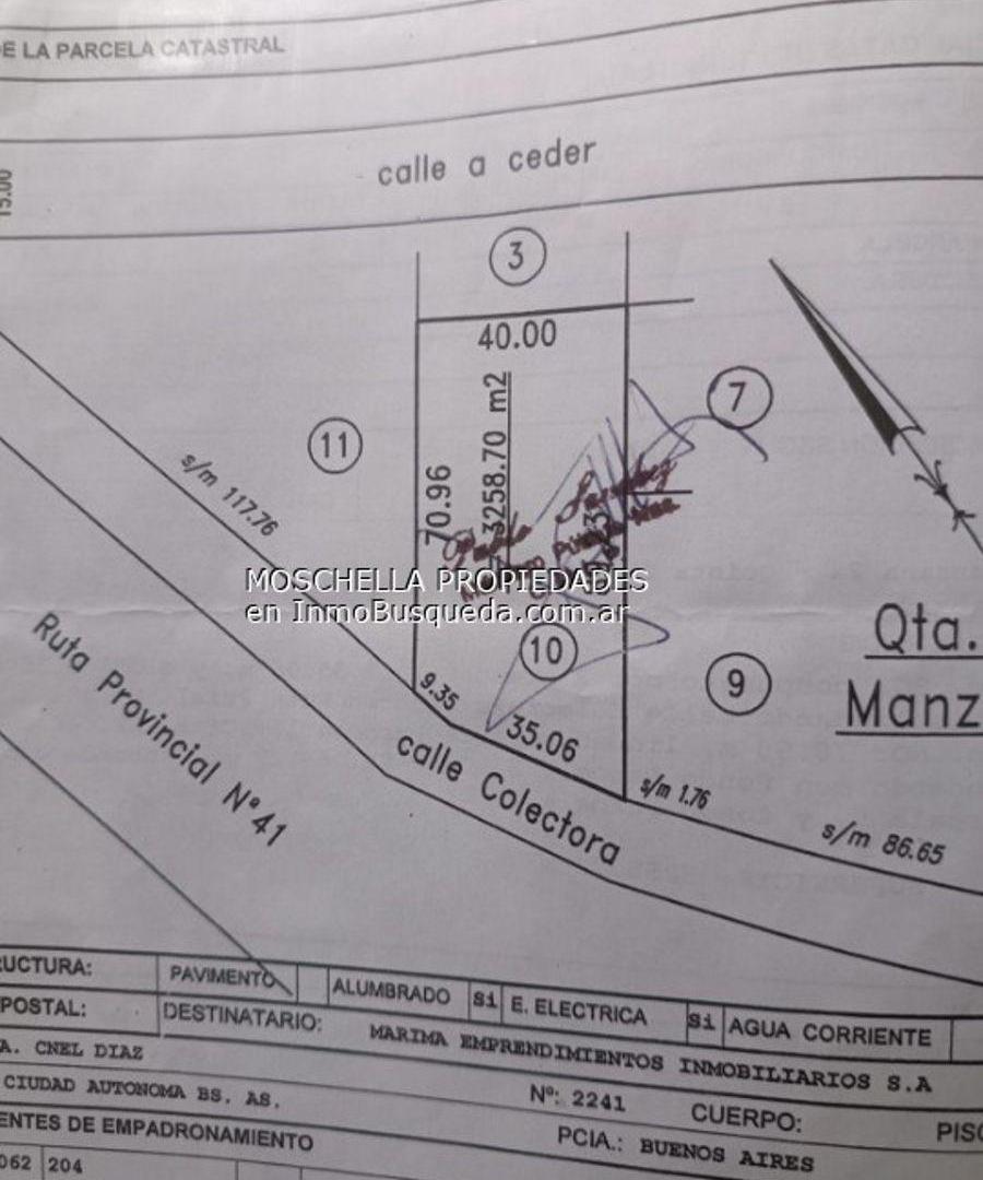 Foto de Terreno de 7744 m² en venta en Lobos, imagen 3