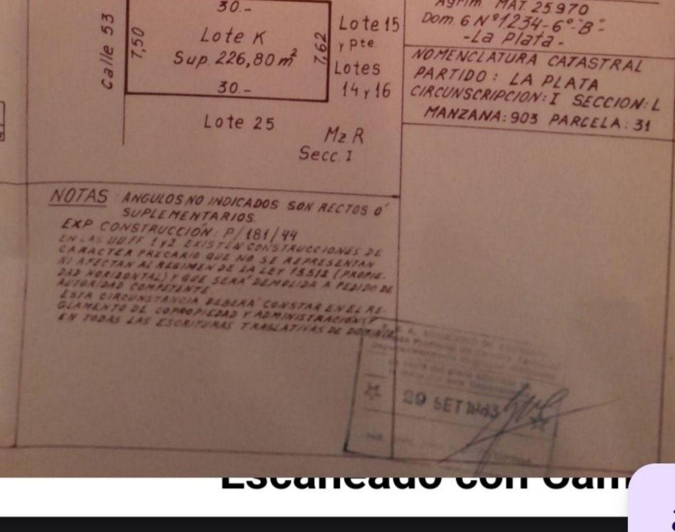 Foto de Terreno - La Plata, imagen 2