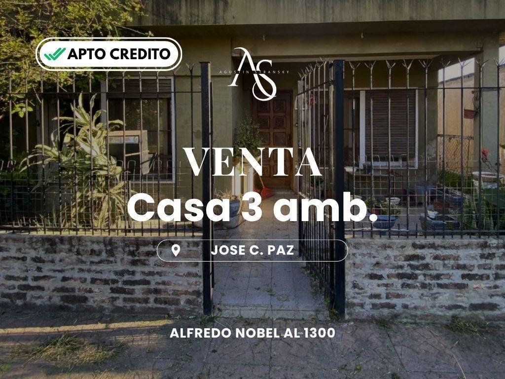 Foto de casa eventa de 3 aambiente en José Clemente Paz calle nobel, imagen 1