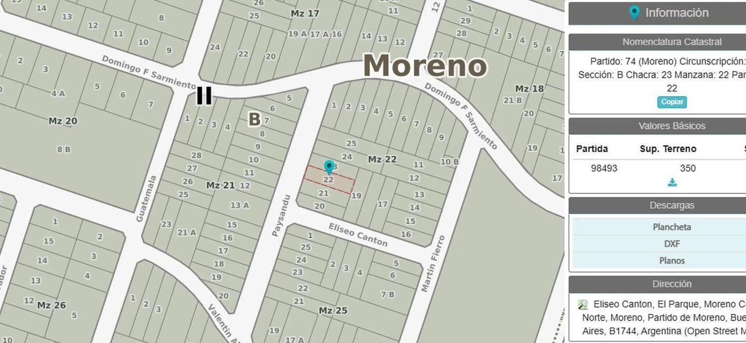 Foto de VENTA TERRENO MORENO, imagen 2