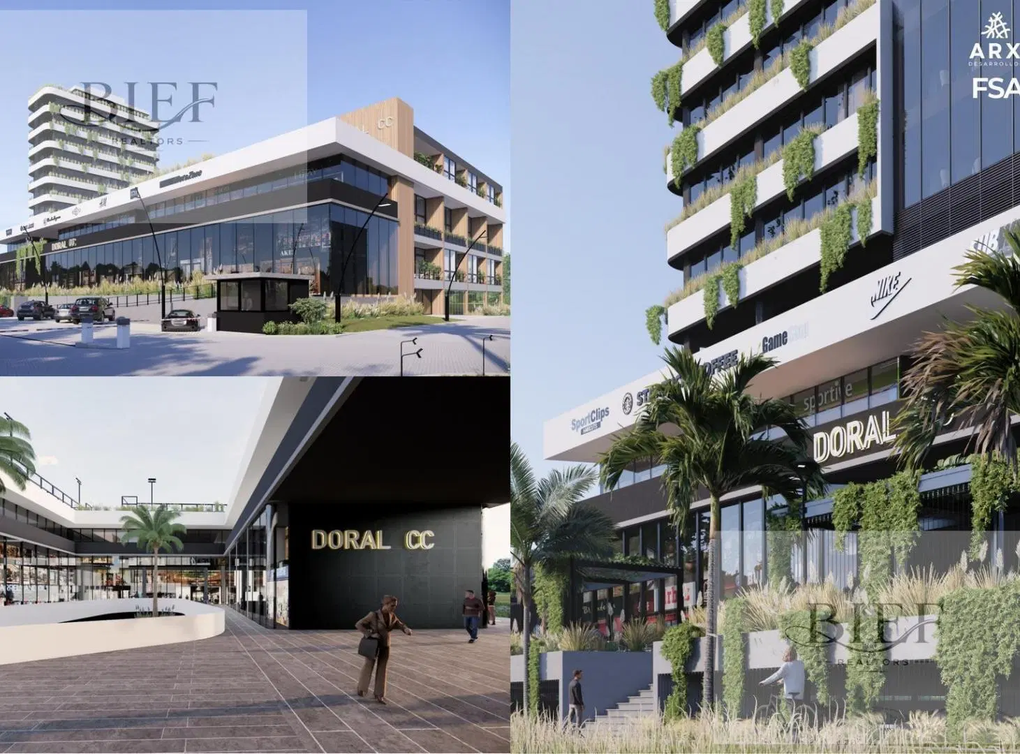 Cowork 505m² + Terraza 562m² · DORAL CC 2