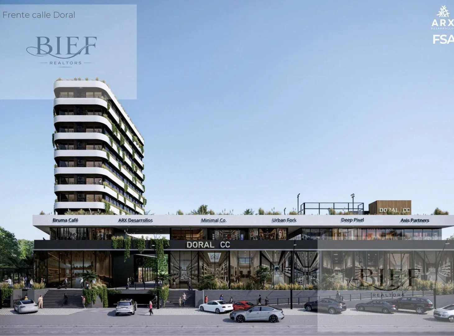 Bar Rooftop 226m² + Terraza 242m² · DORAL CC 8