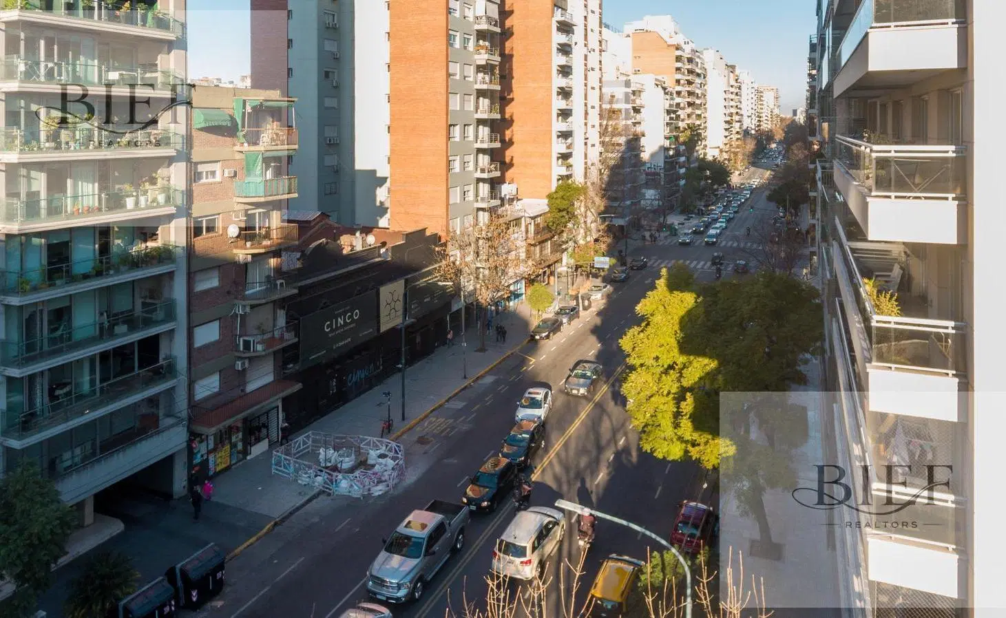 3 amb 88m² Piso alto · Cinco Cramer · Belgrano R 8