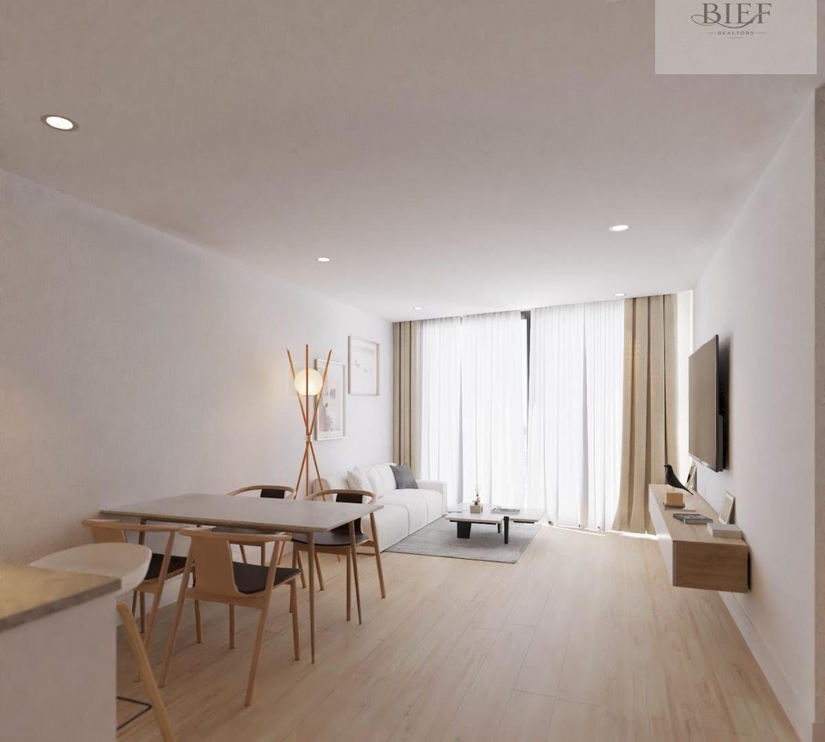 Foto de 2 ambientes de 67 m² totales en Palermo — balcón terraza propio, imagen 1