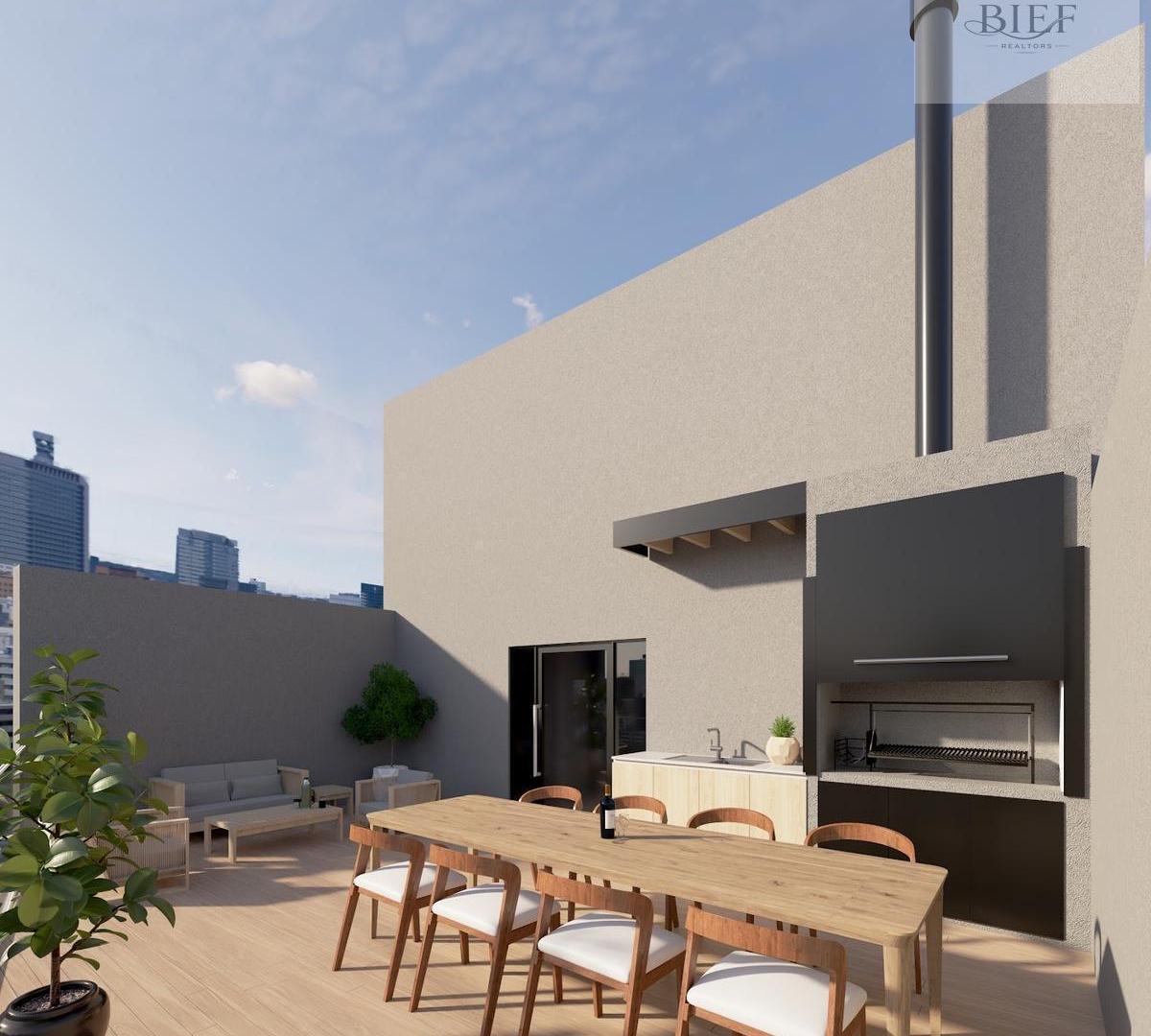 Foto de 2 ambientes de 67 m² totales en Palermo — balcón terraza propio, imagen 5
